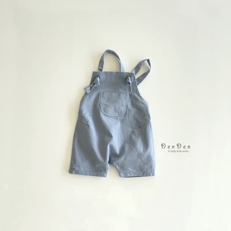 Denden - Korean Children Fashion - #magicofchildhood - Bonbon Dungarees Shorts - 5