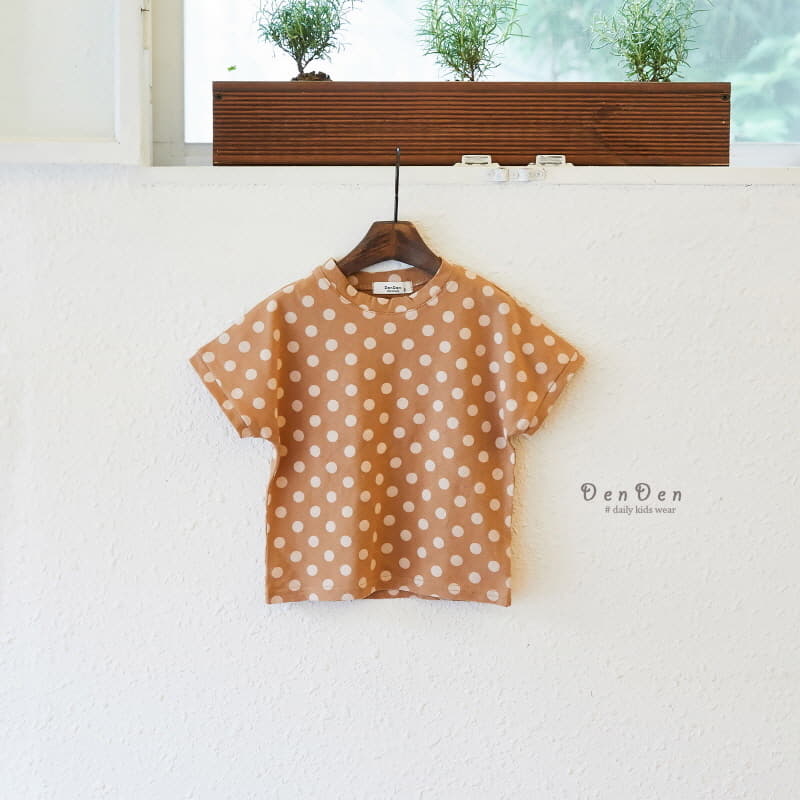 Denden - Korean Children Fashion - #stylishchildhood - Dot Tee - 7