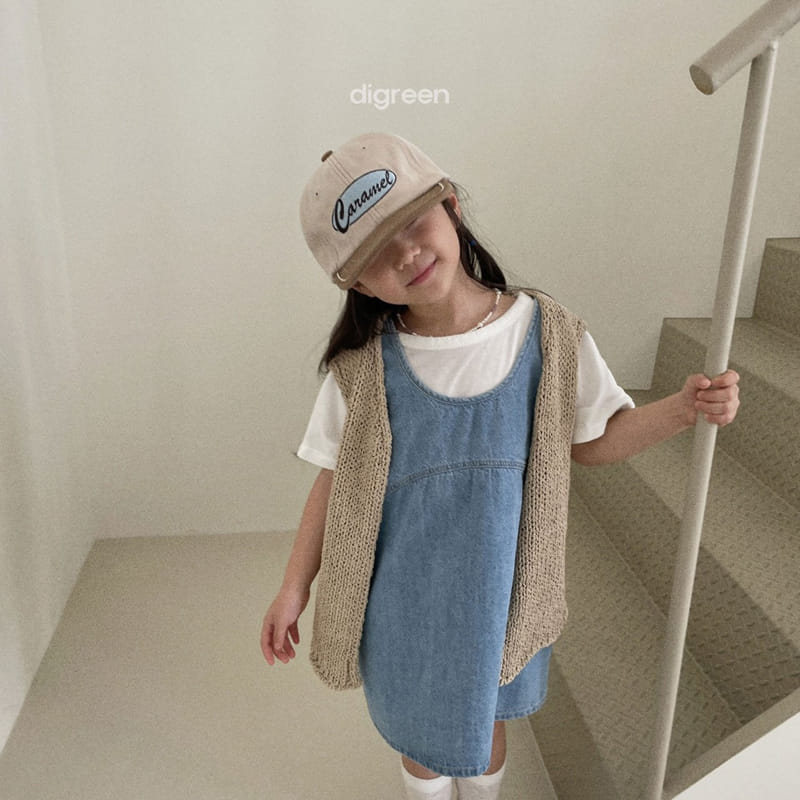 Digreen - Korean Children Fashion - #Kfashion4kids - Open Vest - 7