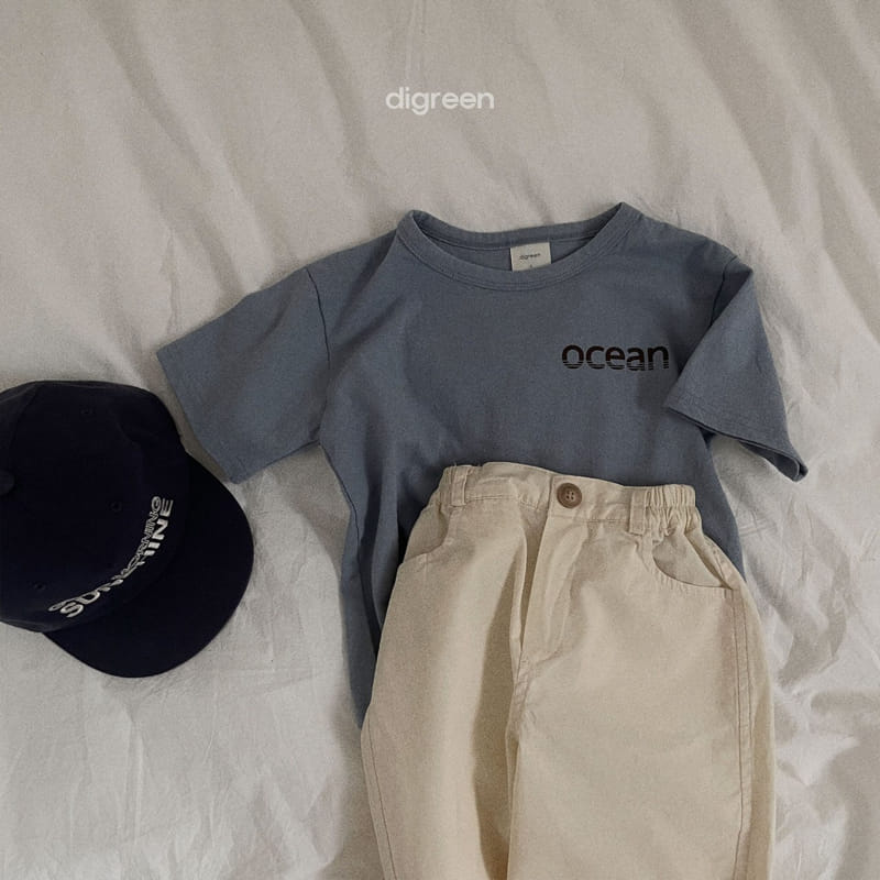 Digreen - Korean Children Fashion - #childofig - Ocean Tee - 8