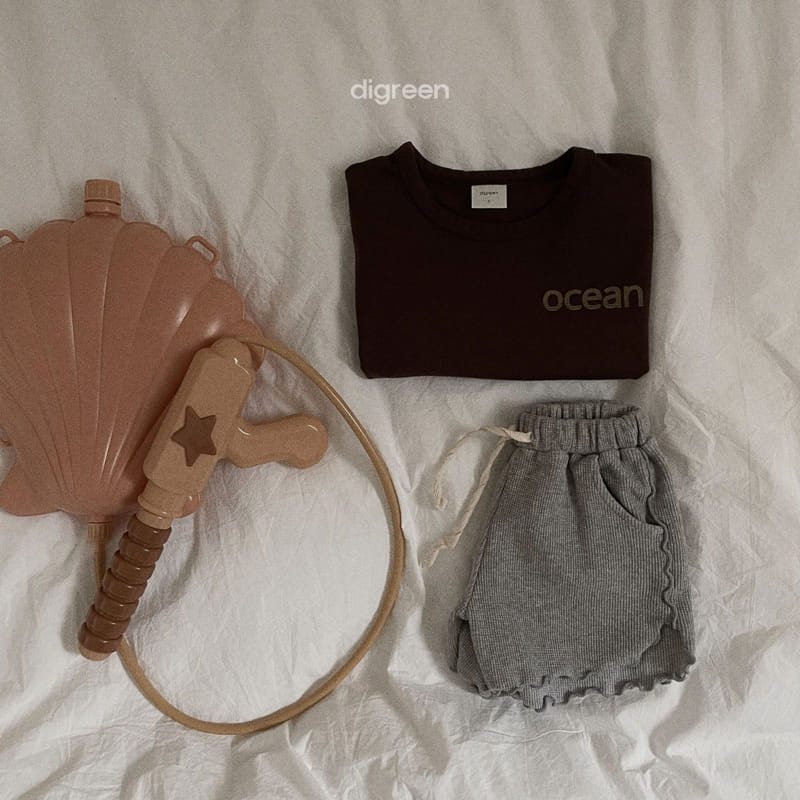 Digreen - Korean Children Fashion - #childrensboutique - Ocean Tee - 9