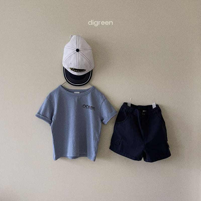 Digreen - Korean Children Fashion - #designkidswear - Ocean Tee - 10