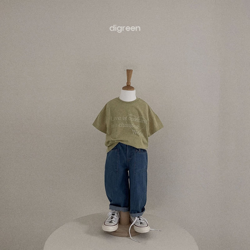 Digreen - Korean Children Fashion - #designkidswear - World Tee - 8