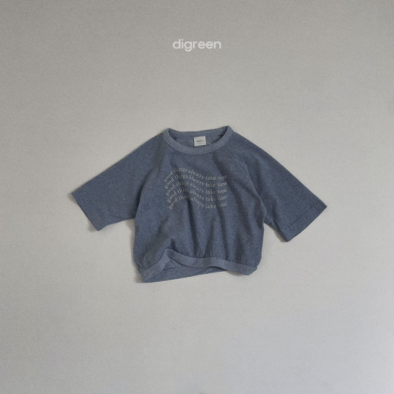 Digreen - Korean Children Fashion - #fashionkids - Pigment Tee - 6