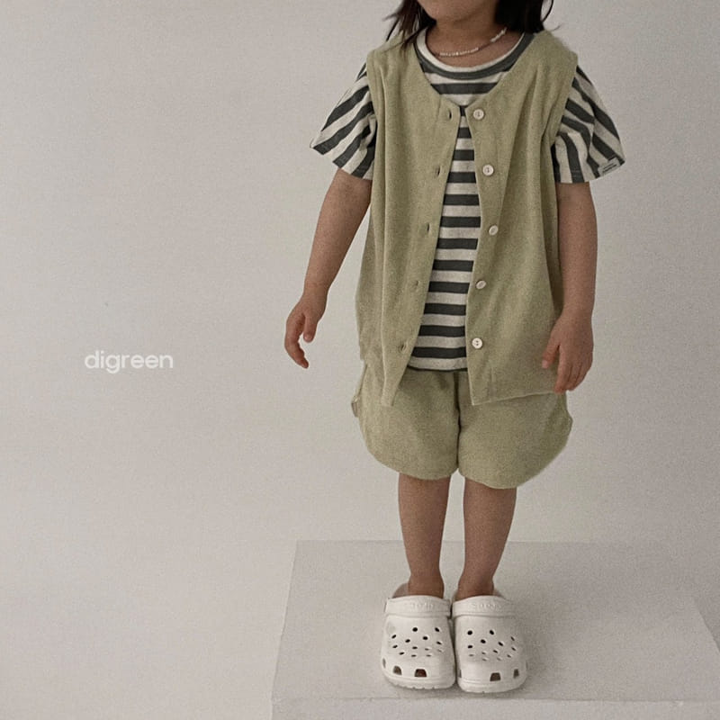 Digreen - Korean Children Fashion - #discoveringself - Taori Vest - 4