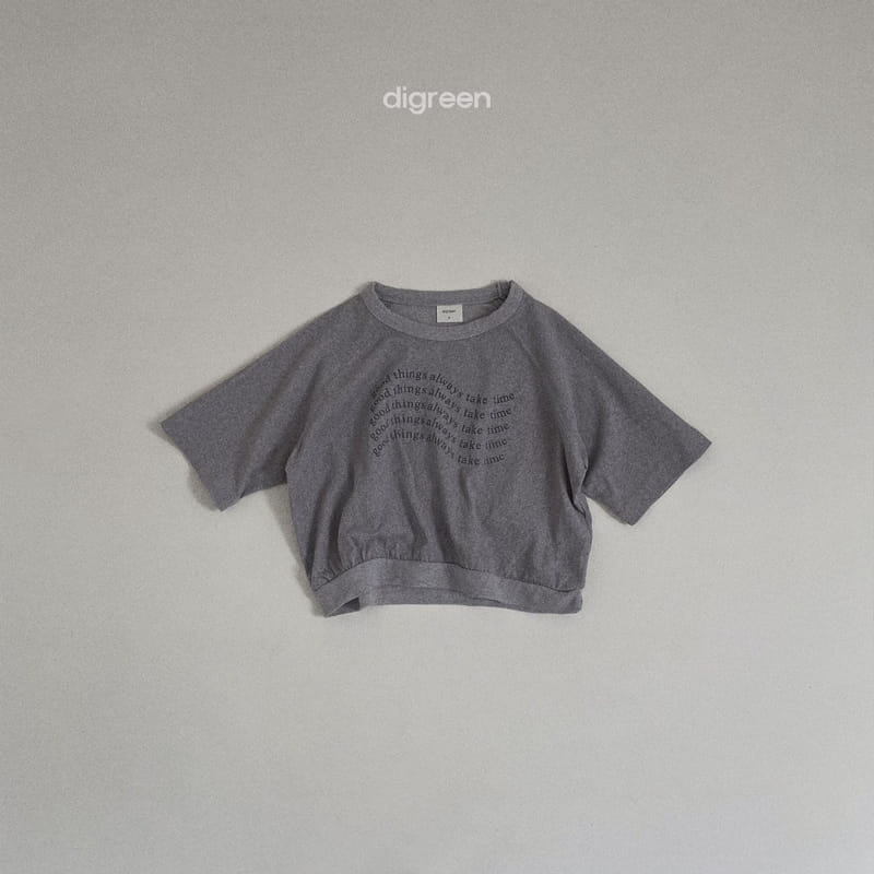 Digreen - Korean Children Fashion - #kidsshorts - Pigment Tee - 7