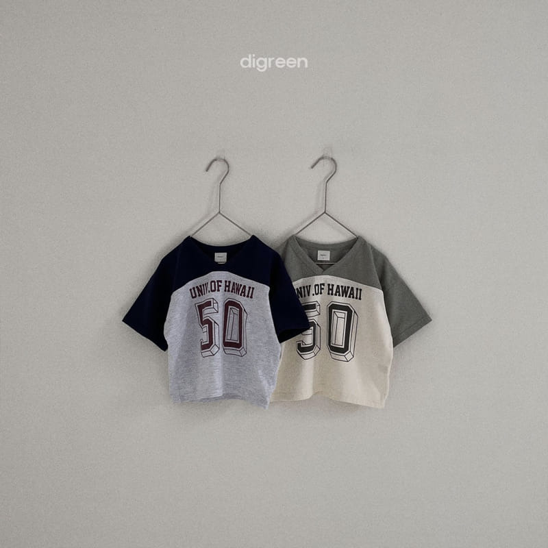 Digreen - Korean Children Fashion - #kidsstore - Rugby Tee