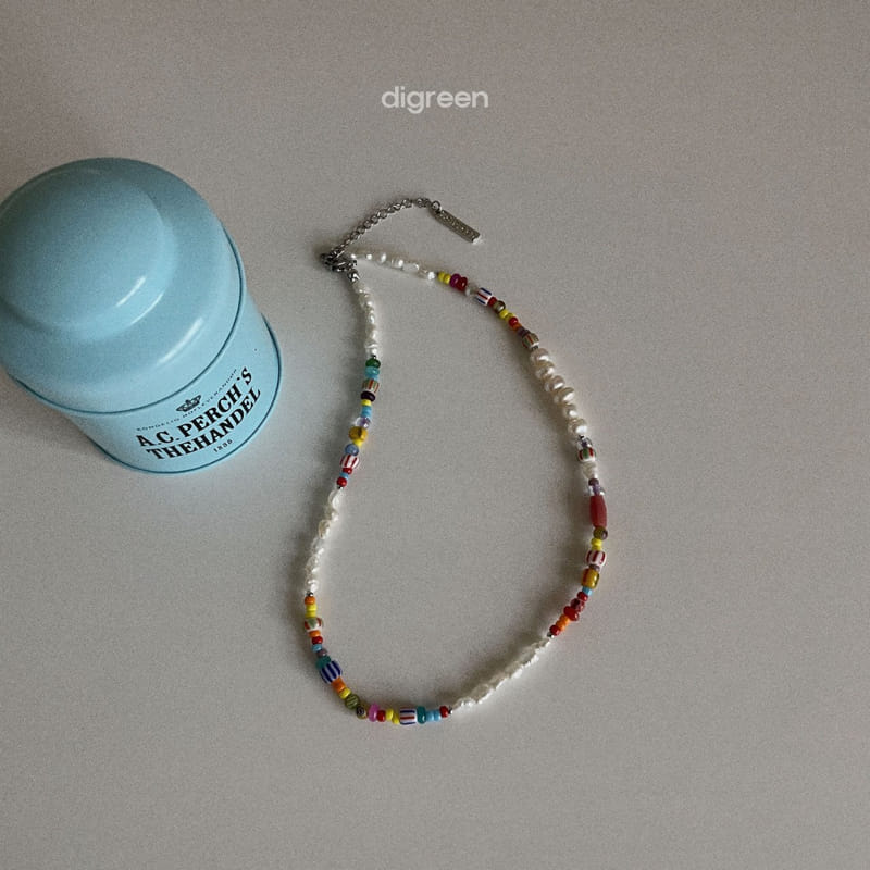 Digreen - Korean Children Fashion - #kidsstore - Rainbow Necklace - 8