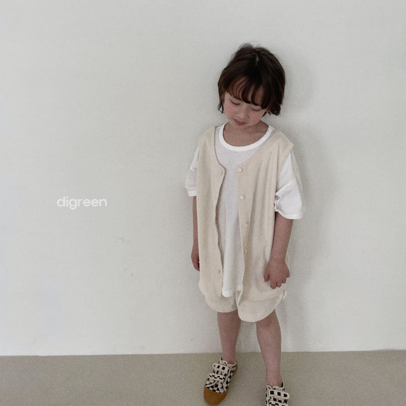 Digreen - Korean Children Fashion - #kidzfashiontrend - Taori Vest - 7