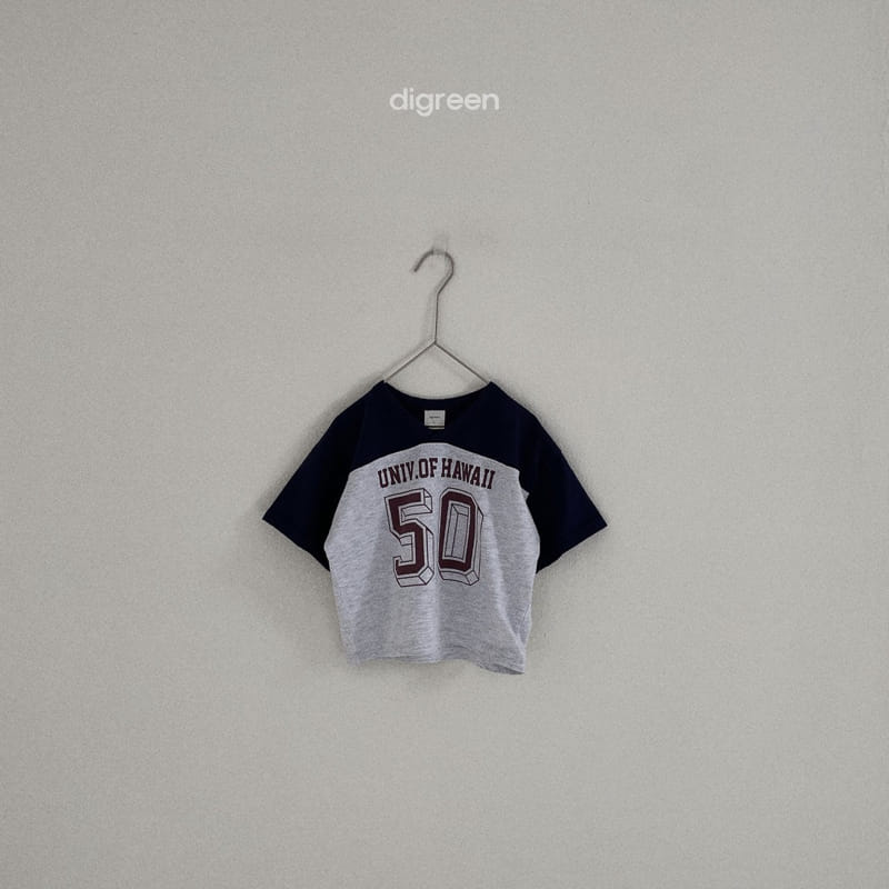 Digreen - Korean Children Fashion - #kidzfashiontrend - Rugby Tee - 2