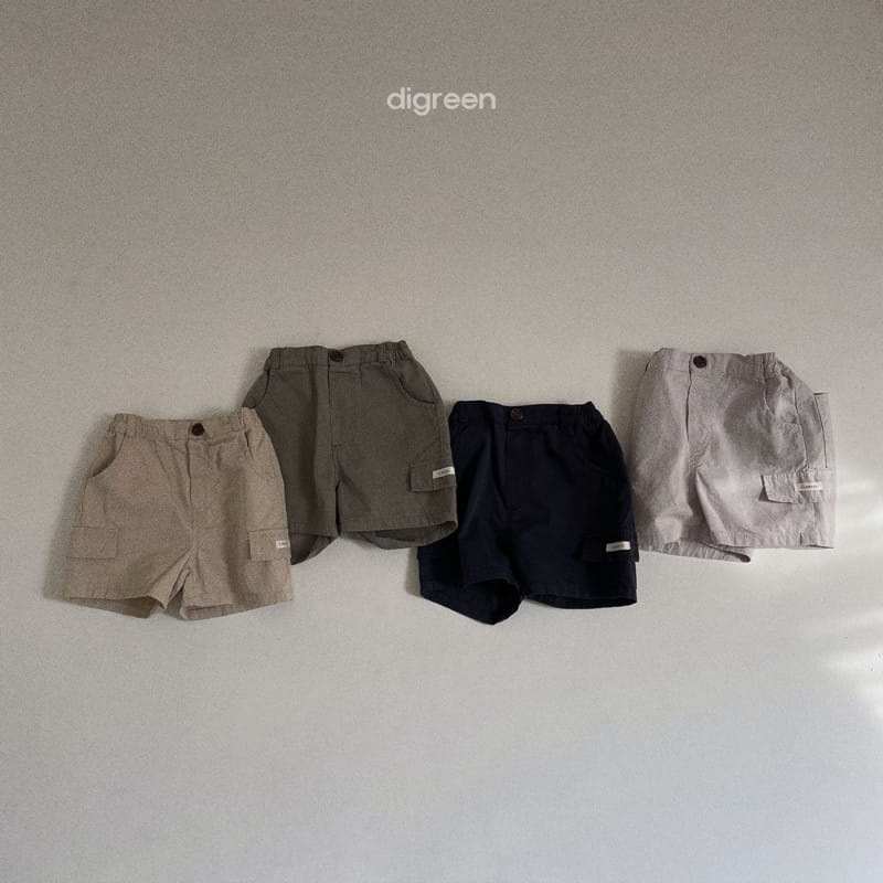 Digreen - Korean Children Fashion - #kidzfashiontrend - Cargo Shorts