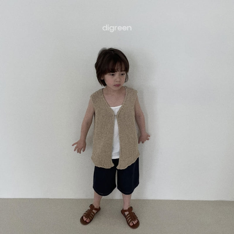 Digreen - Korean Children Fashion - #kidzfashiontrend - Open Vest - 6