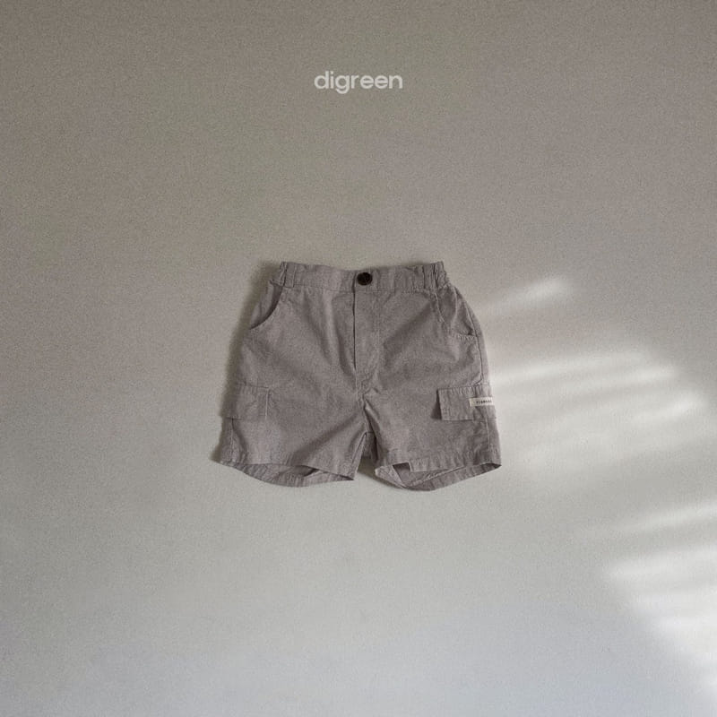 Digreen - Korean Children Fashion - #littlefashionista - Cargo Shorts - 3