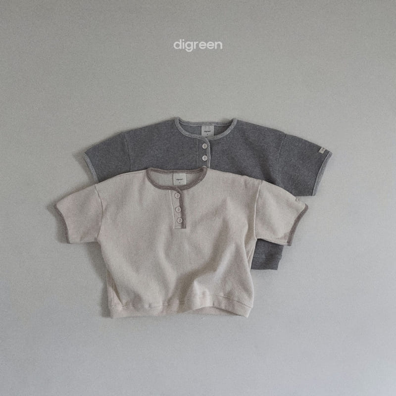 Digreen - Korean Children Fashion - #littlefashionista - Croiffle Tee - 2