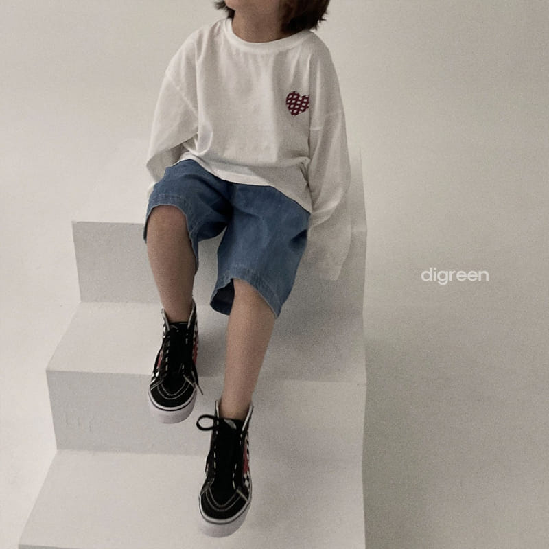 Digreen - Korean Children Fashion - #Kfashion4kids - Love U Tee - 4