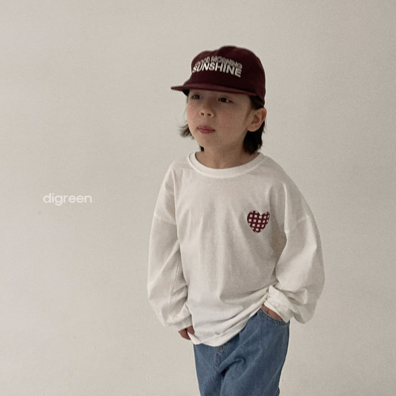 Digreen - Korean Children Fashion - #magicofchildhood - Love U Tee - 5