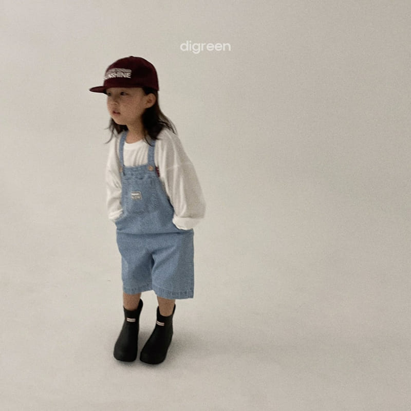 Digreen - Korean Children Fashion - #littlefashionista - Cuty Dungarees - 4