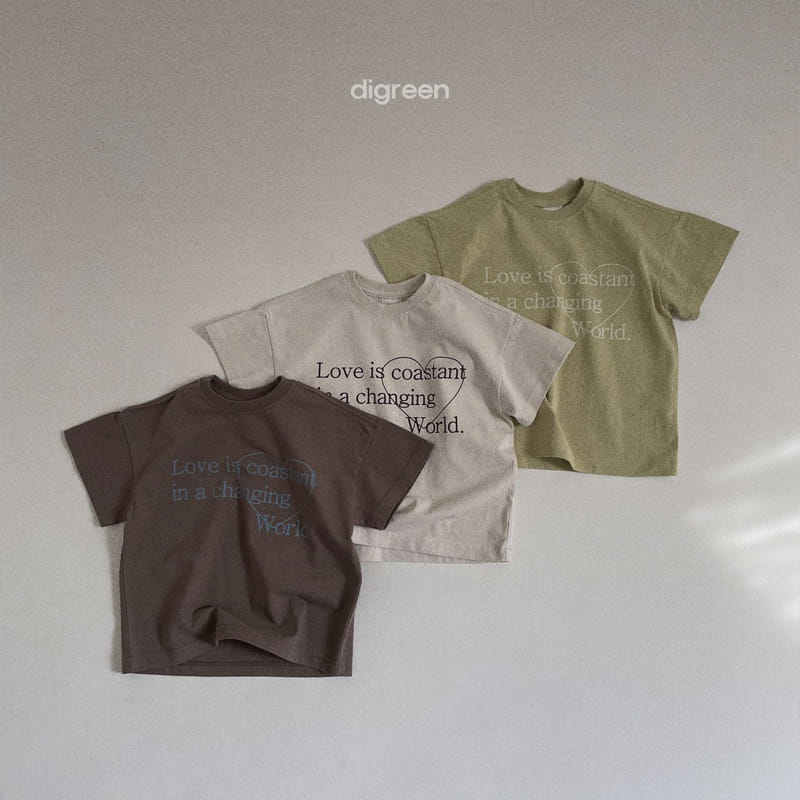 Digreen - Korean Children Fashion - #minifashionista - World Tee