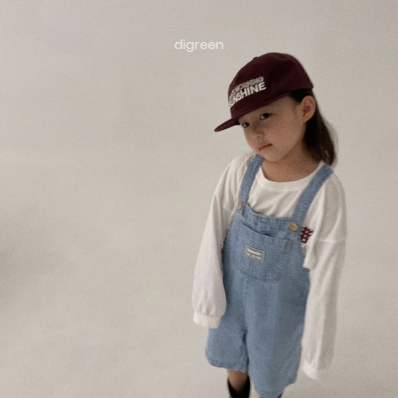 Digreen - Korean Children Fashion - #minifashionista - Cuty Dungarees - 5