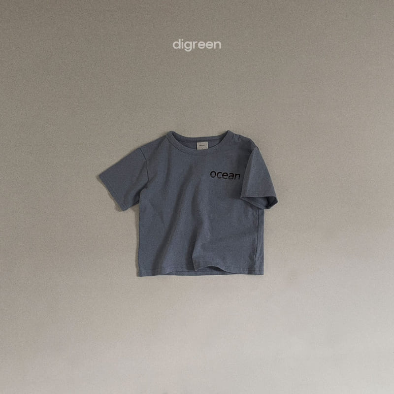 Digreen - Korean Children Fashion - #minifashionista - Ocean Tee - 4