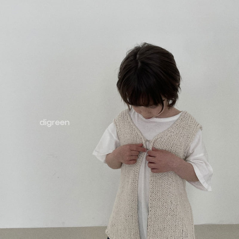 Digreen - Korean Children Fashion - #prettylittlegirls - Open Vest - 11