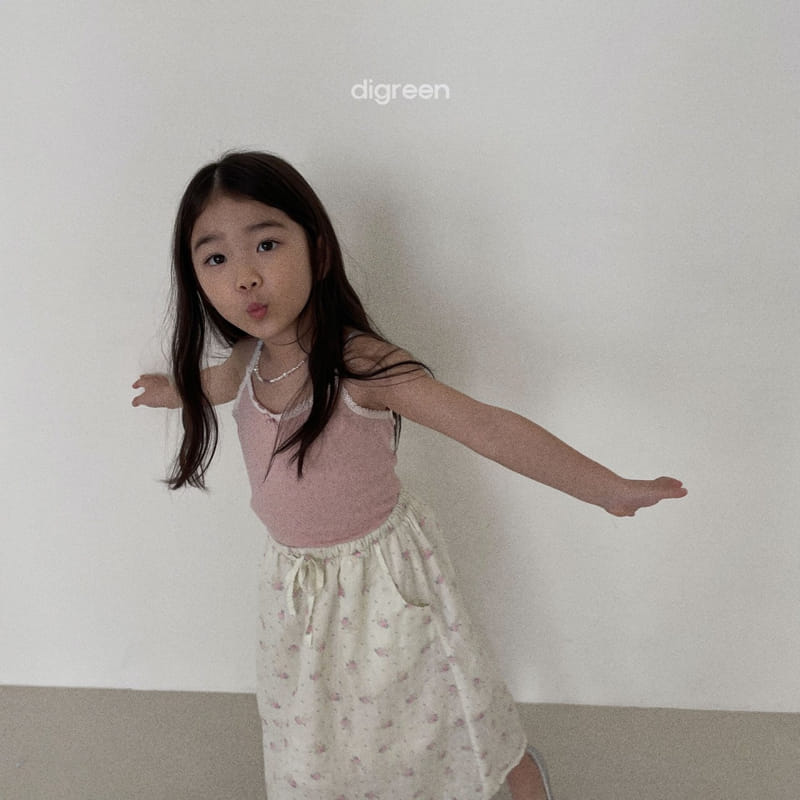 Digreen - Korean Children Fashion - #prettylittlegirls - Lace Sleeveless - 10