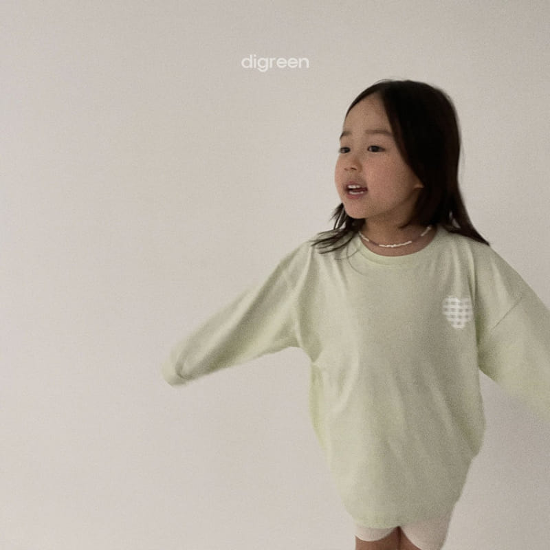 Digreen - Korean Children Fashion - #stylishchildhood - Love U Tee - 10