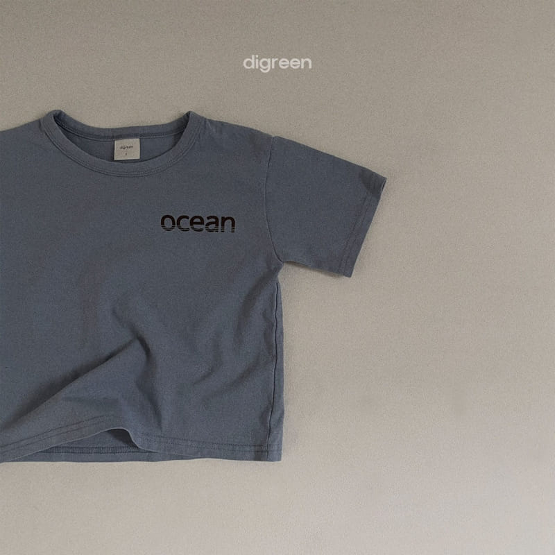 Digreen - Korean Children Fashion - #todddlerfashion - Ocean Tee - 5