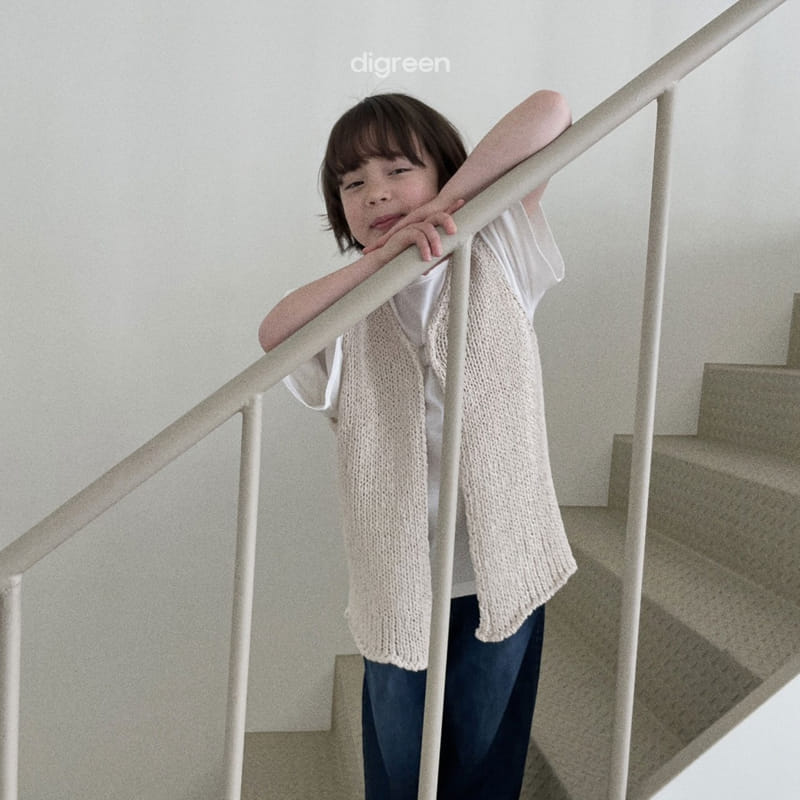 Digreen - Korean Children Fashion - #todddlerfashion - Open Vest - 12