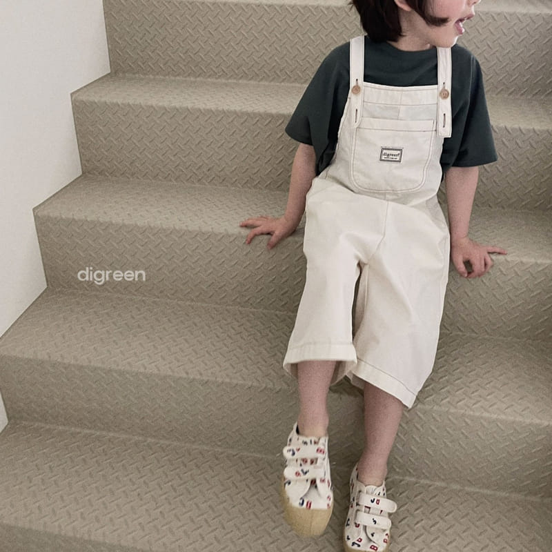 Digreen - Korean Children Fashion - #todddlerfashion - Cuty Dungarees - 7