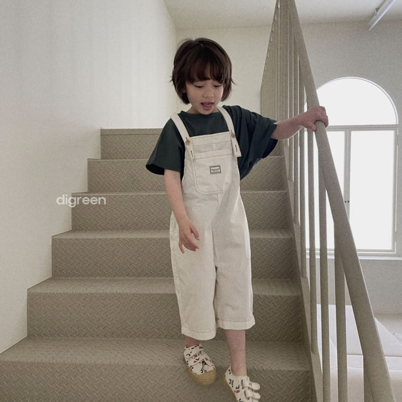 Digreen - Korean Children Fashion - #toddlerclothing - Cuty Dungarees - 8