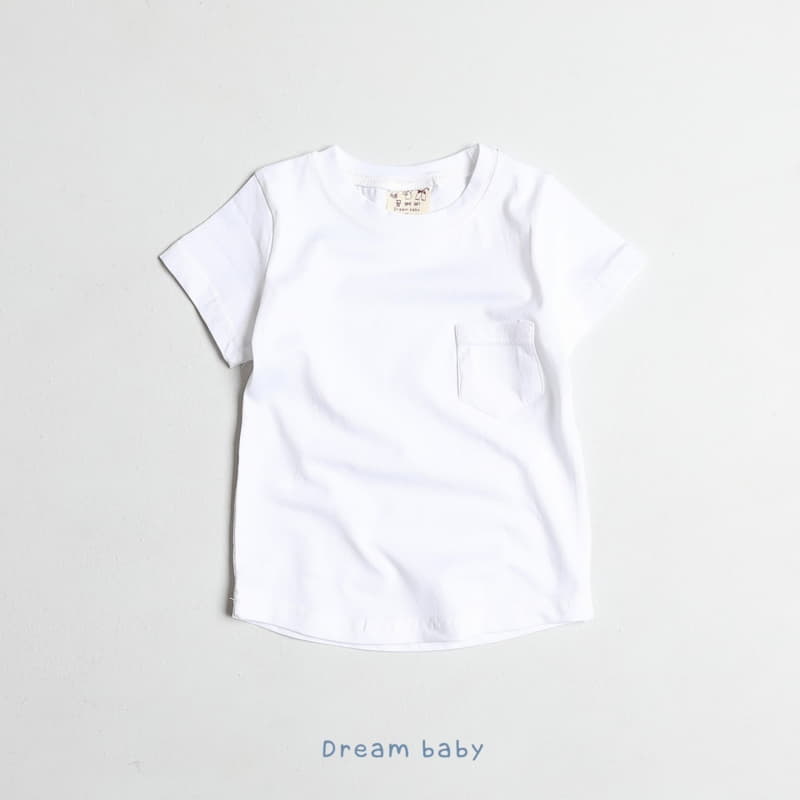 Dream Baby - Korean Children Fashion - #designkidswear - Pocket Tee - 6