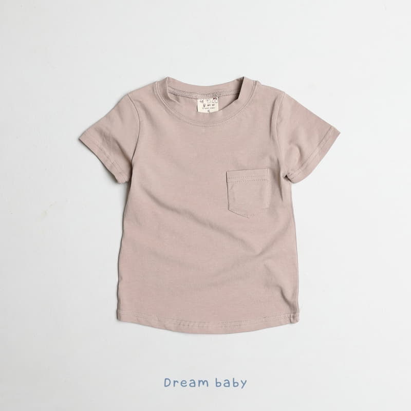 Dream Baby - Korean Children Fashion - #fashionkids - Pocket Tee - 8