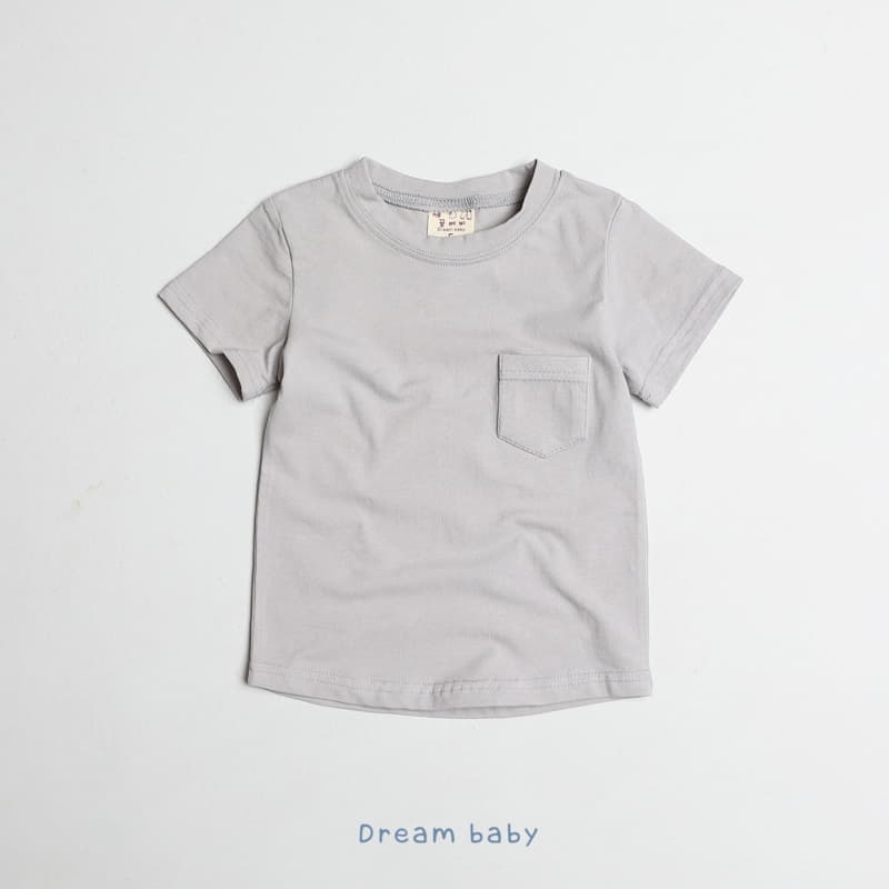 Dream Baby - Korean Children Fashion - #kidsshorts - Pocket Tee - 9