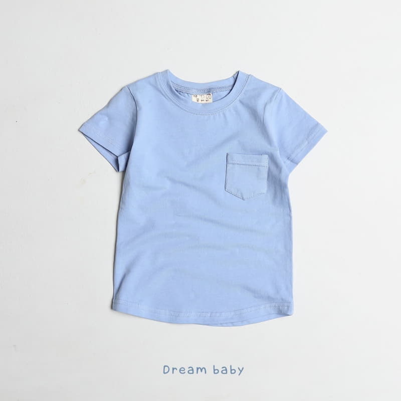 Dream Baby - Korean Children Fashion - #kidzfashiontrend - Pocket Tee - 11