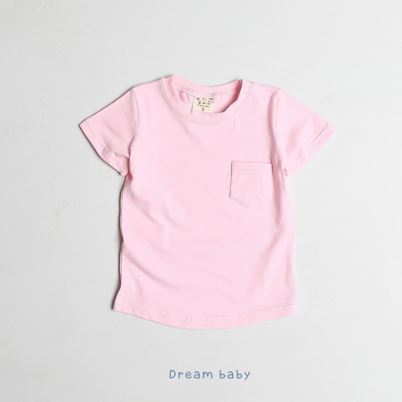 Dream Baby - Korean Children Fashion - #littlefashionista - Pocket Tee - 11