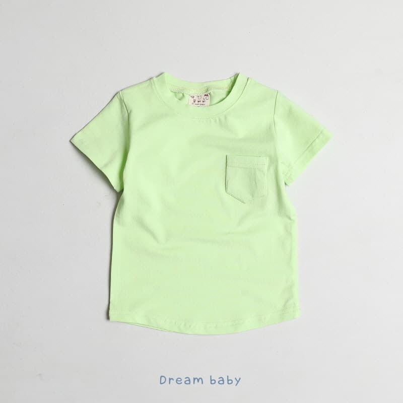 Dream Baby - Korean Children Fashion - #magicofchildhood - Pocket Tee - 12