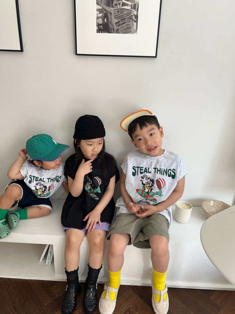 Fine-Studio - Korean Children Fashion - #stylishchildhood - Stild Drop Tee - 4