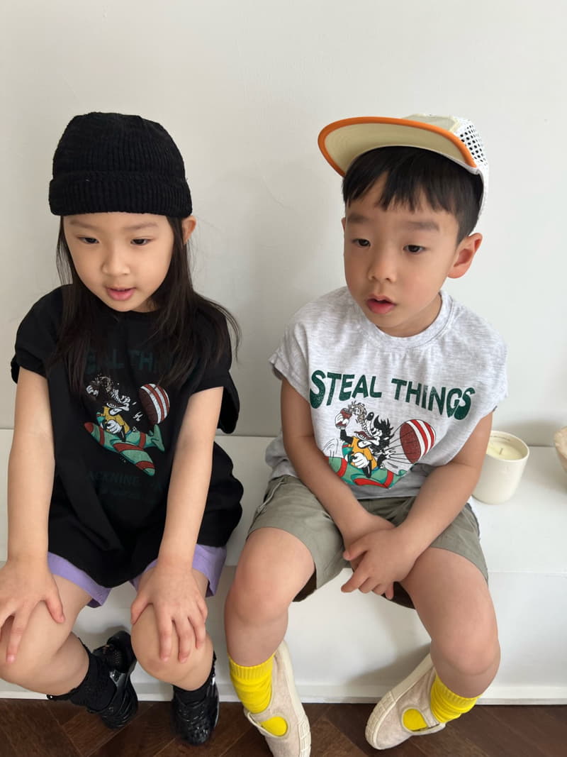 Fine-Studio - Korean Children Fashion - #todddlerfashion - Stild Drop Tee