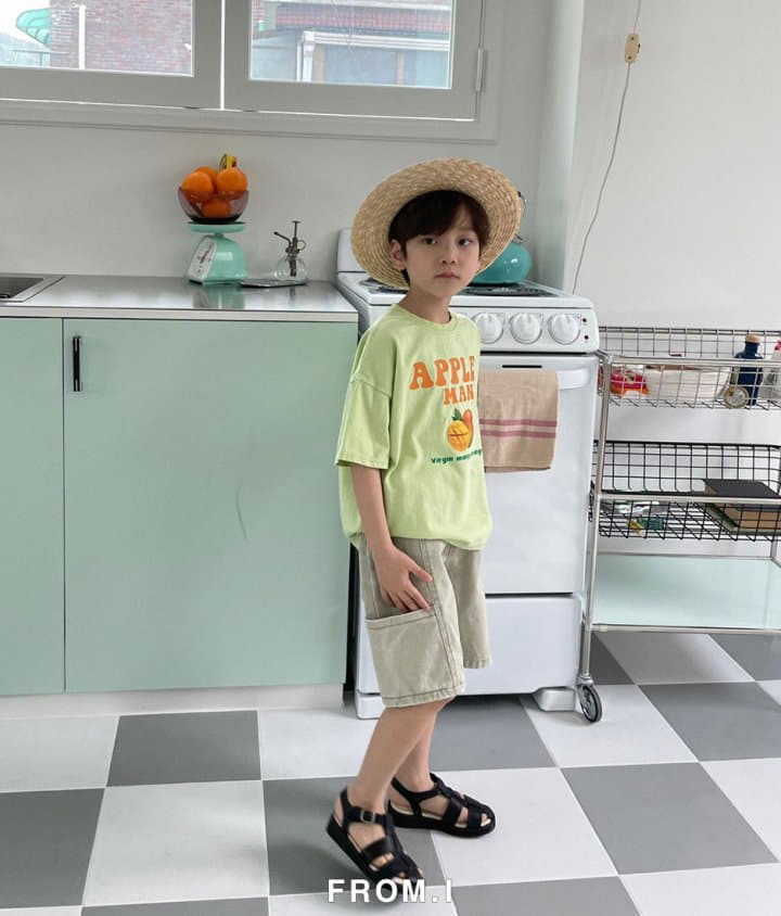 From I - Korean Children Fashion - #Kfashion4kids - Pigment Pocket Pants