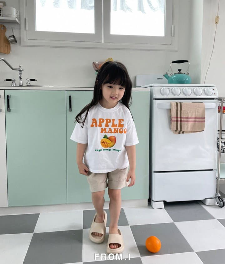 From I - Korean Children Fashion - #Kfashion4kids - Apple Mango Tee - 11