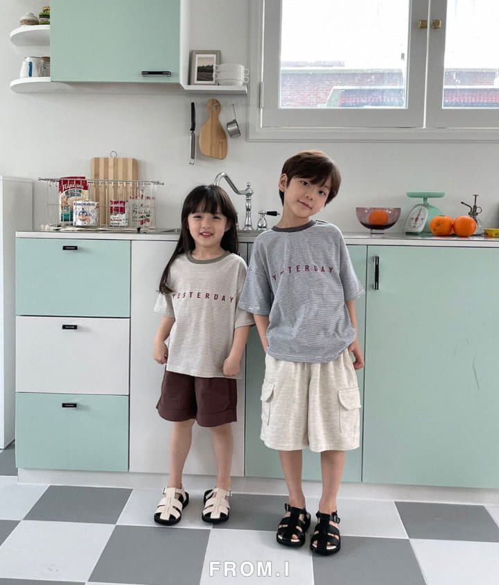 From I - Korean Children Fashion - #Kfashion4kids - Yesterday Tee - 5