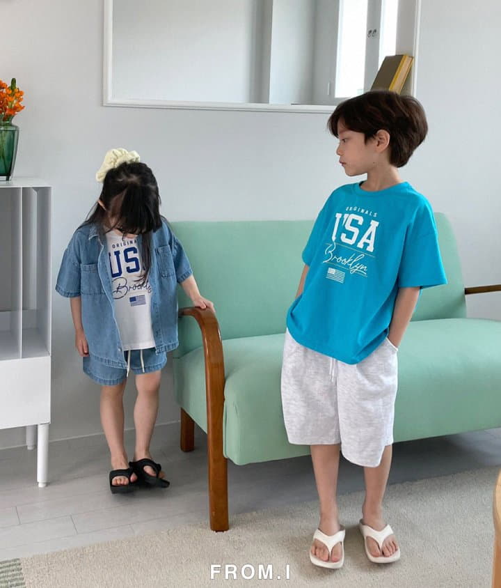 From I - Korean Children Fashion - #childofig - USA Tee - 6