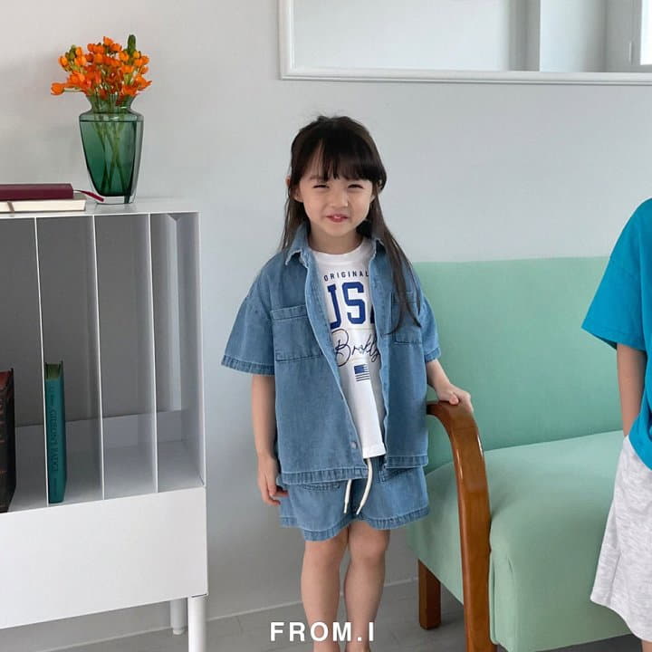 From I - Korean Children Fashion - #childofig - USA Tee - 7