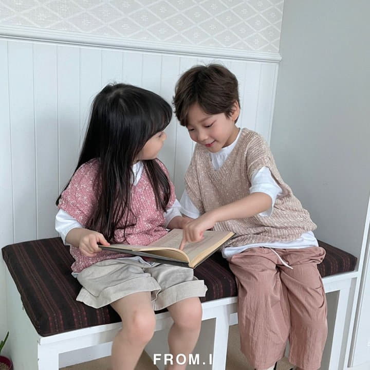 From I - Korean Children Fashion - #designkidswear - Summer Knit Vest - 9