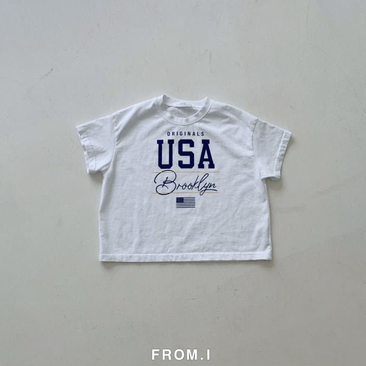 From I - Korean Children Fashion - #designkidswear - USA Tee - 9