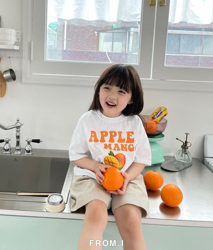 From I - Korean Children Fashion - #discoveringself - Apple Mango Tee - 6