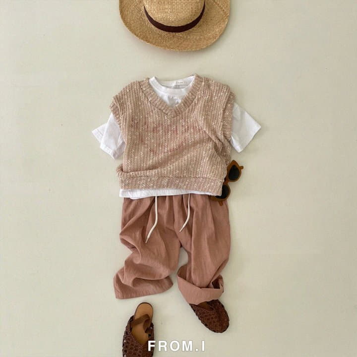 From I - Korean Children Fashion - #fashionkids - Summer Knit Vest - 11