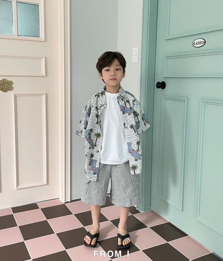 From I - Korean Children Fashion - #Kfashion4kids - Cargo Sweat Pants - 4