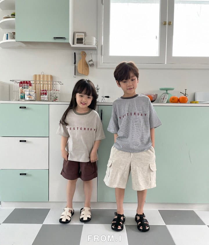 From I - Korean Children Fashion - #magicofchildhood - Yesterday Tee - 7